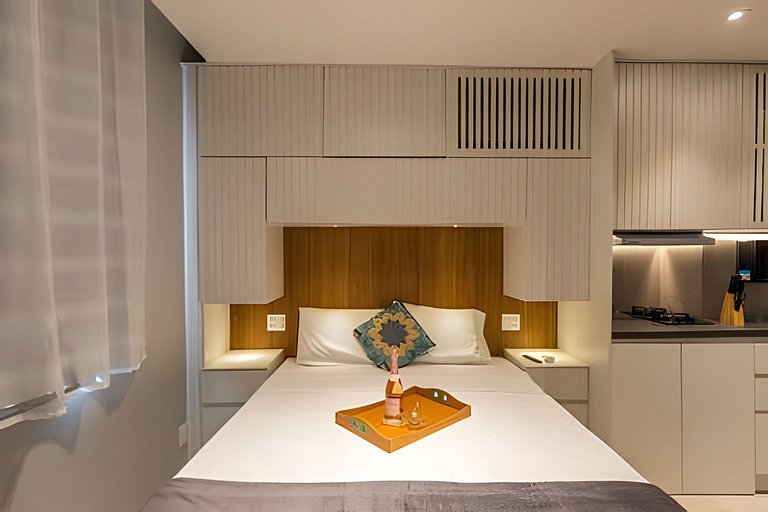 Excelente Stúdio, 2 min. da praia em Copa Posto 5