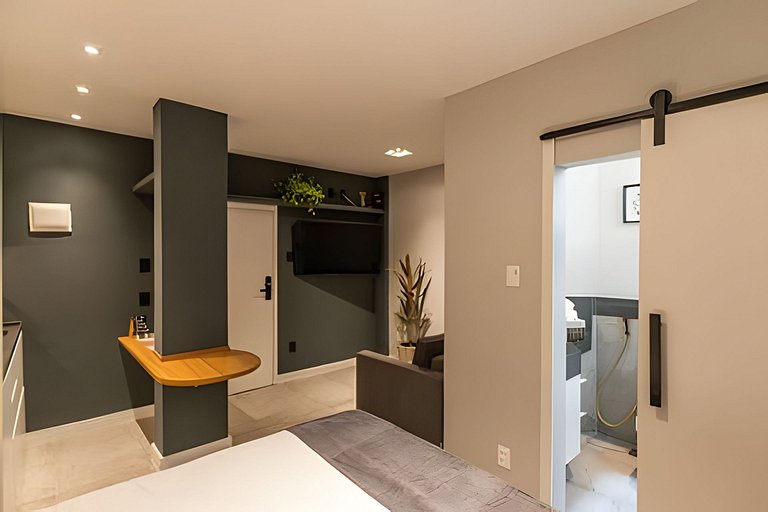 Excelente Stúdio, 2 min. da praia em Copa Posto 5