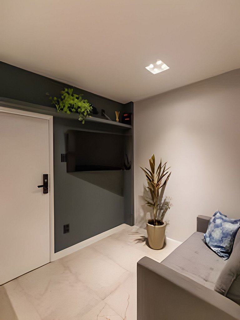 Excelente Stúdio, 2 min. da praia em Copa Posto 5