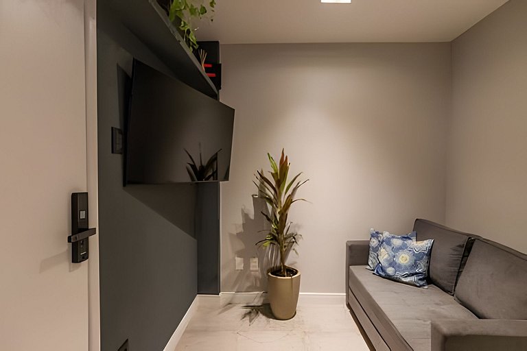 Excelente Stúdio, 2 min. da praia em Copa Posto 5