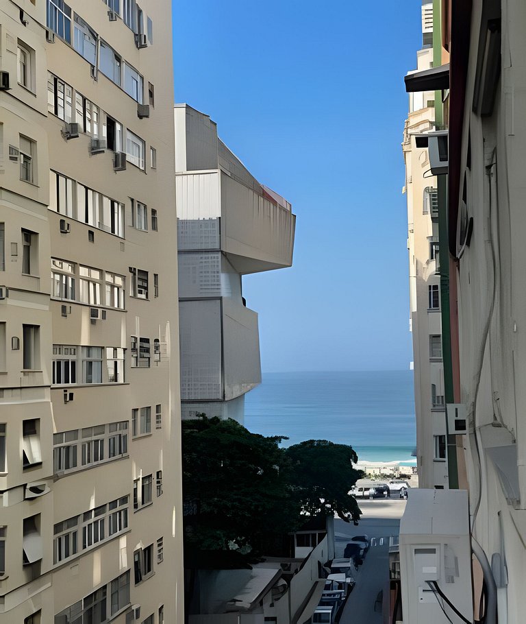 Excelente Stúdio, 2 min. da praia em Copa Posto 5