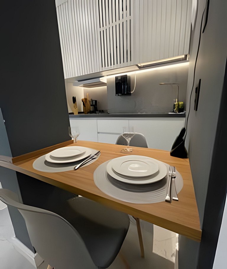 Excelente Stúdio, 2 min. da praia em Copa Posto 5