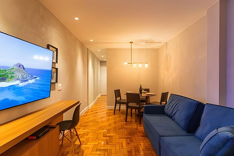 Requinte e aconchego ! Posto 2 Copacabana