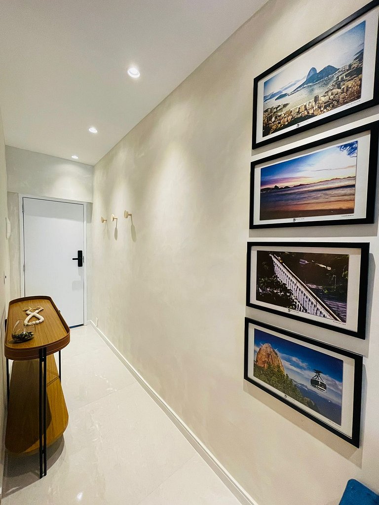 Sofisticação e Elegância com Vista Mar 2min Praia