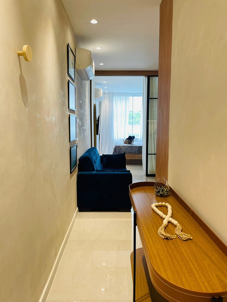 Sofisticação e Elegância com Vista Mar 2min Praia