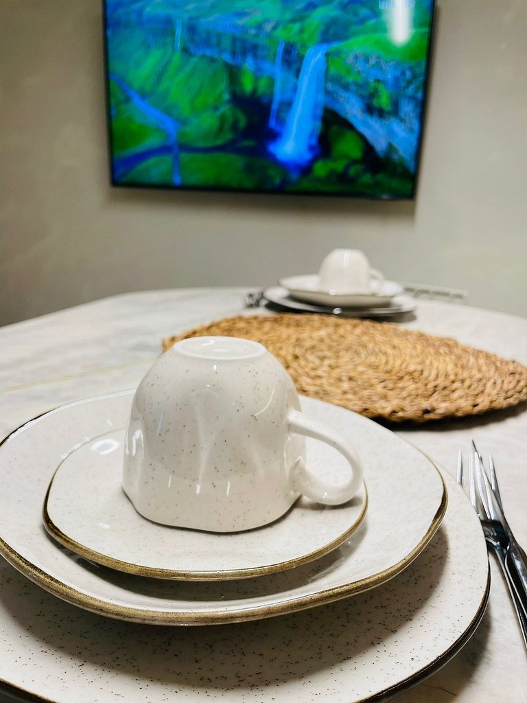 Sofisticação e Elegância com Vista Mar 2min Praia