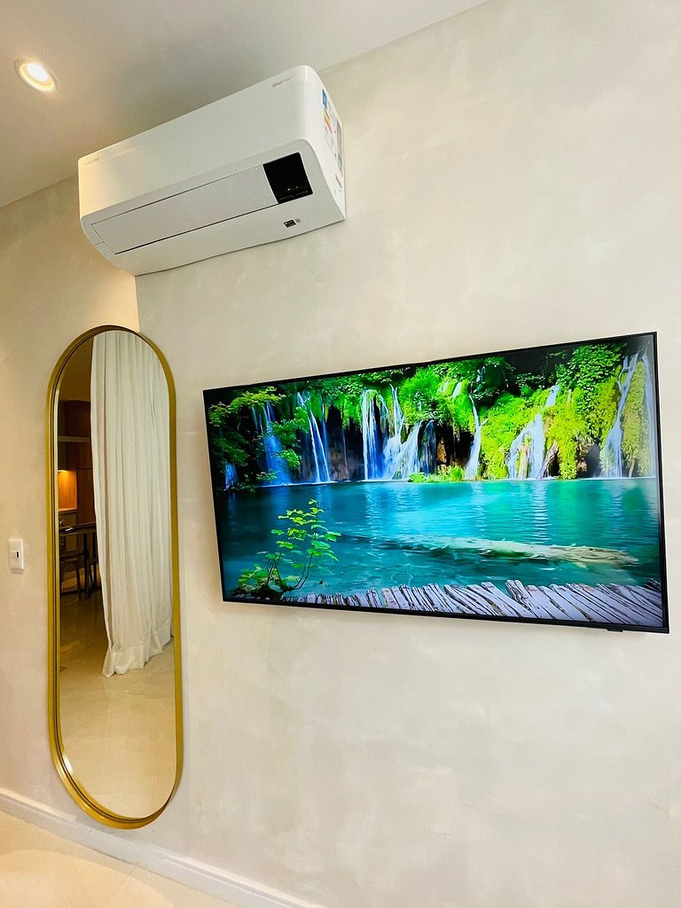 Sofisticação e Elegância com Vista Mar 2min Praia