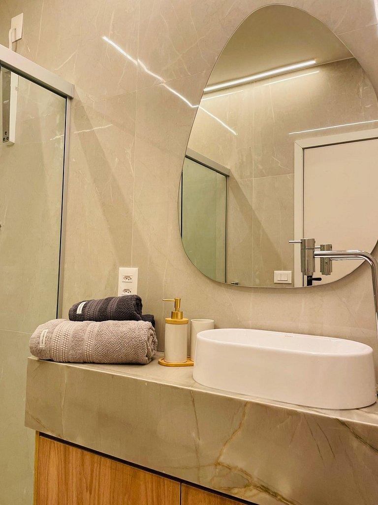 Fantástico Flat no Centro coladinho Consulado USA/Gate SDU L