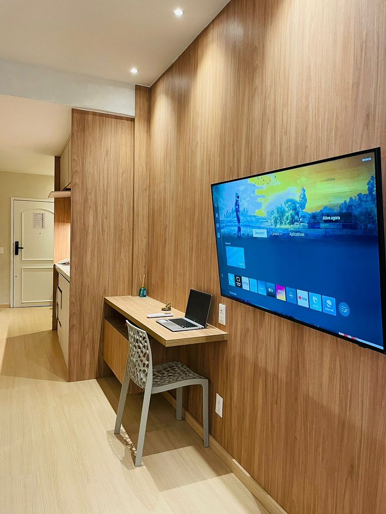 Fantástico Flat no Centro coladinho Consulado USA/Gate SDU L