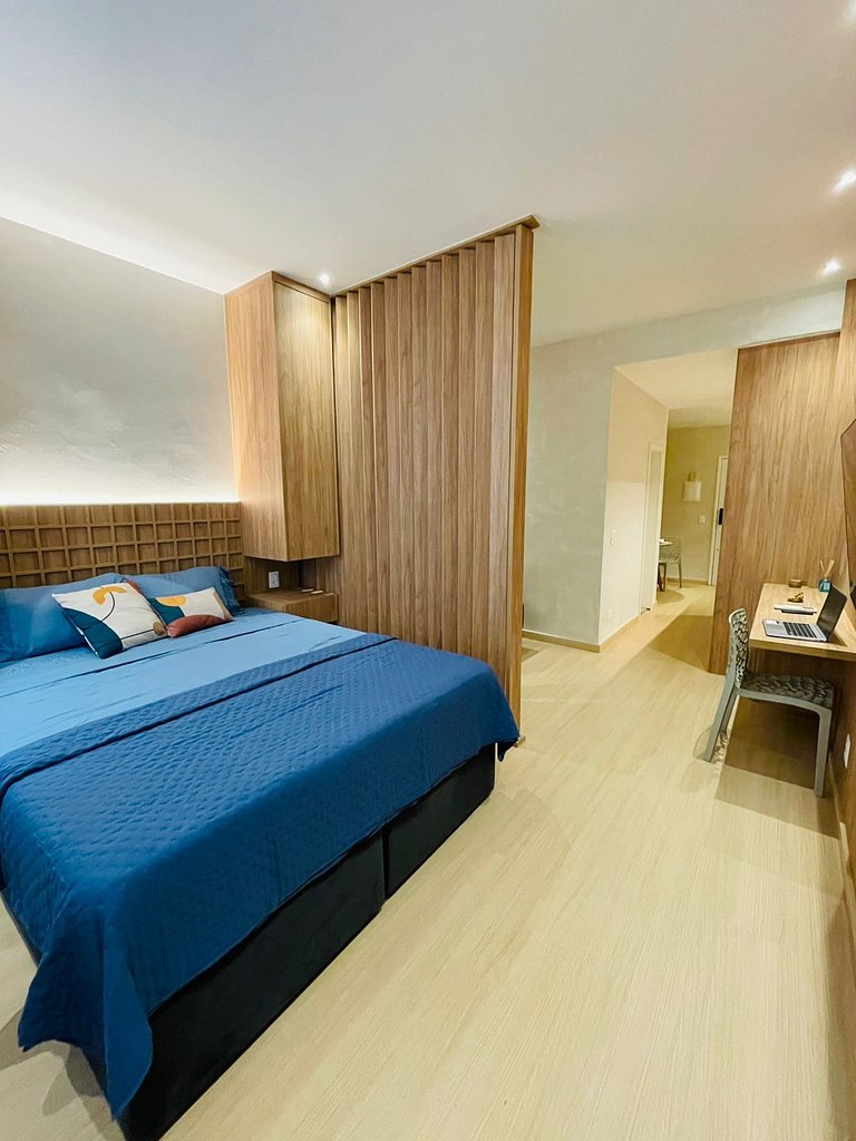 Fantástico Flat no Centro coladinho Consulado USA/Gate SDU L