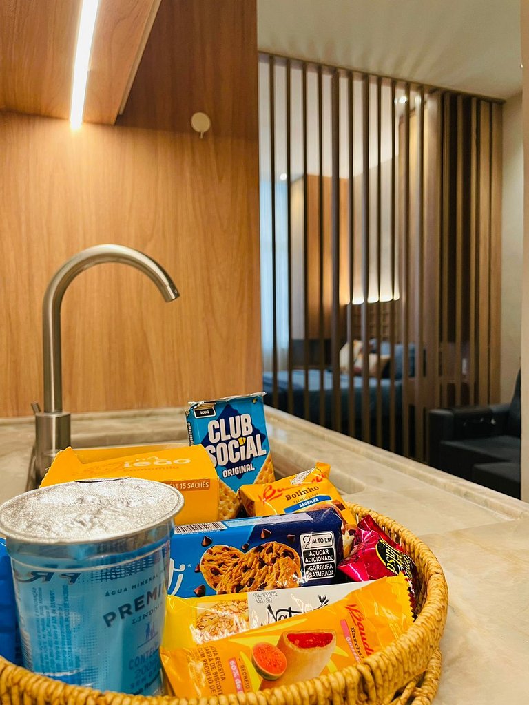 Fantástico Flat no Centro coladinho Consulado USA/Gate SDU L