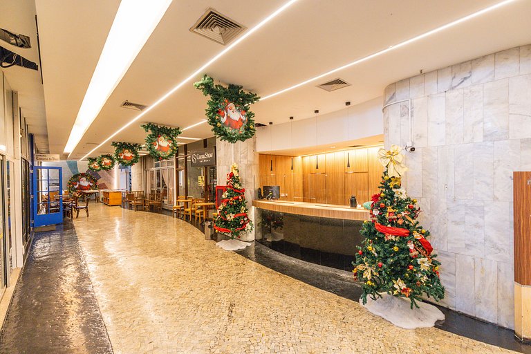 Fantástico Flat no Centro coladinho Consulado USA/Gate SDU L