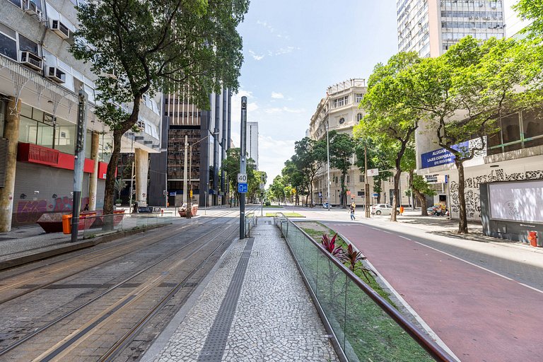 Fantástico Flat no Centro coladinho Consulado USA/Gate SDU L