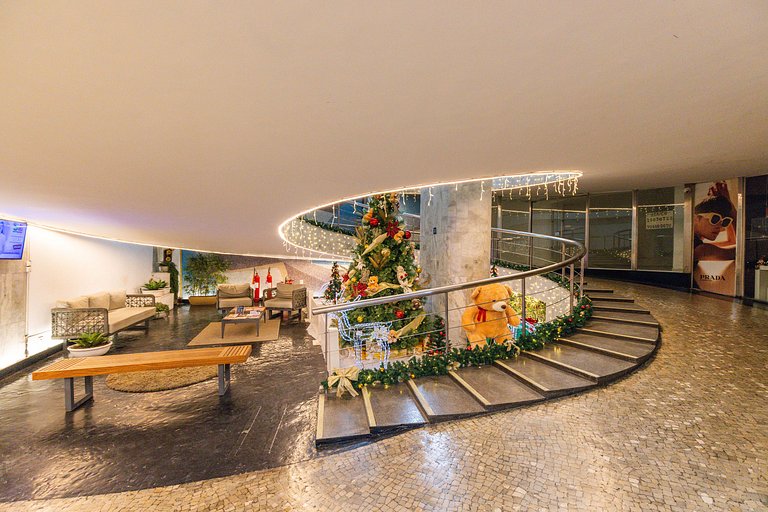 Fantástico Flat no Centro coladinho Consulado USA/Gate SDU L