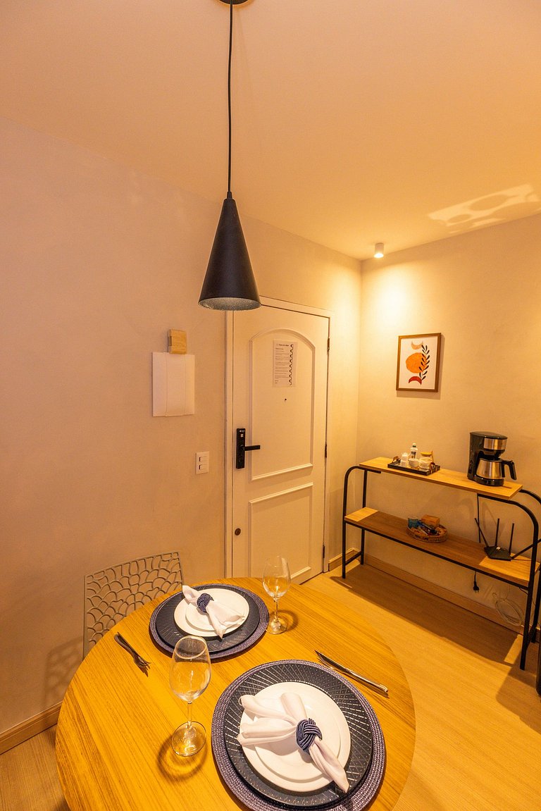 Fantástico Flat no Centro coladinho Consulado USA/Gate SDU L