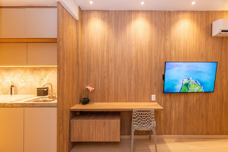 Fantástico Flat no Centro coladinho Consulado USA/Gate SDU L