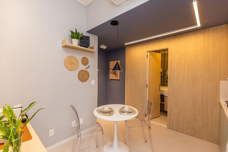 Fantástico Studio no Coração de Copacabana