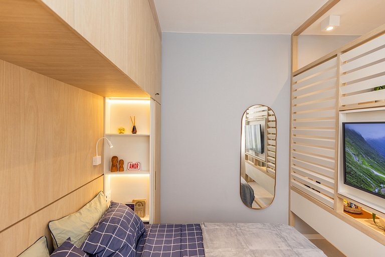 Fantástico Studio no Coração de Copacabana