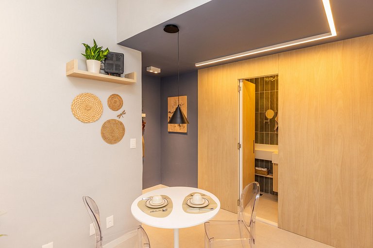 Fantástico Studio no Coração de Copacabana