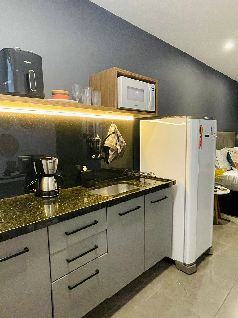 Moderno e Econômico Studio em Laranjeiras