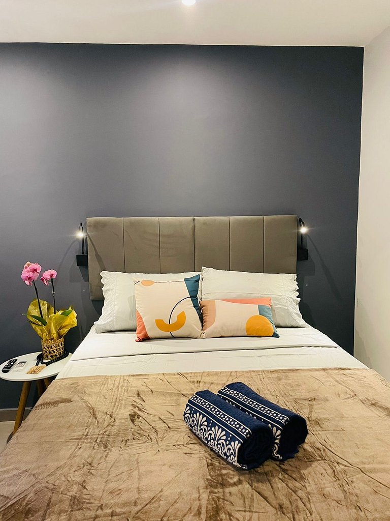 Moderno e Econômico Studio em Laranjeiras