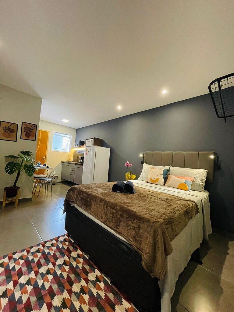 Moderno e Econômico Studio em Laranjeiras