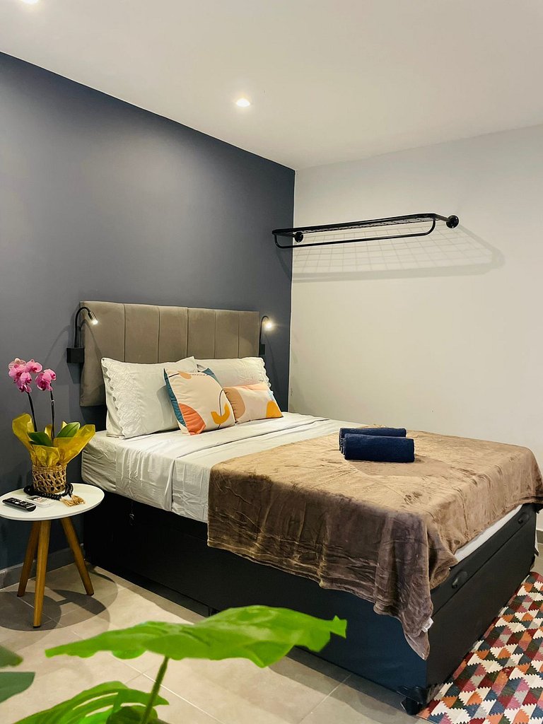 Moderno e Econômico Studio em Laranjeiras