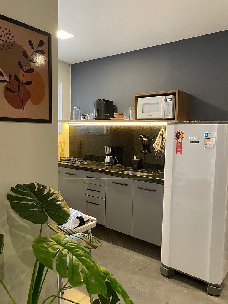 Moderno e Econômico Studio em Laranjeiras