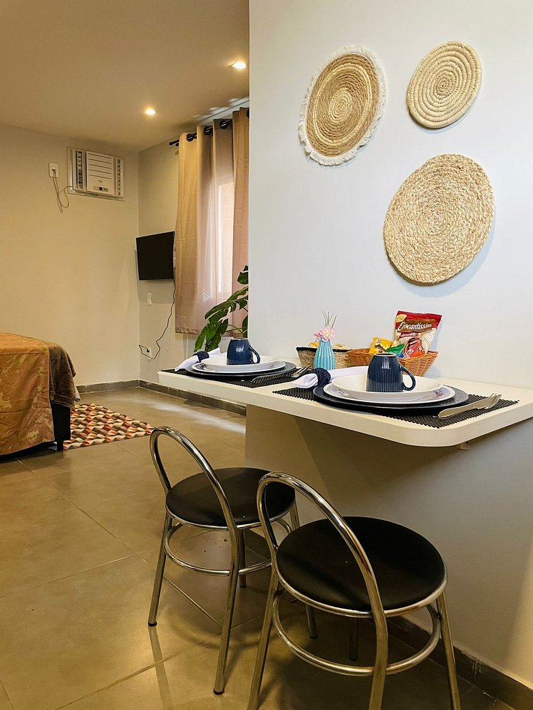 Moderno e Econômico Studio em Laranjeiras