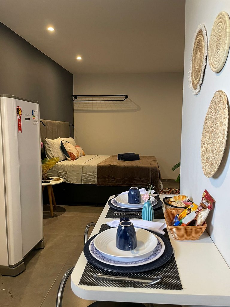 Moderno e Econômico Studio em Laranjeiras