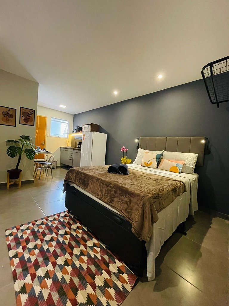 Moderno e Econômico Studio em Laranjeiras